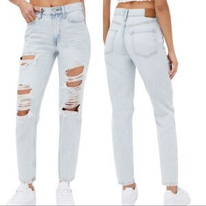 Aeropostal High-Rise Mom Jean  